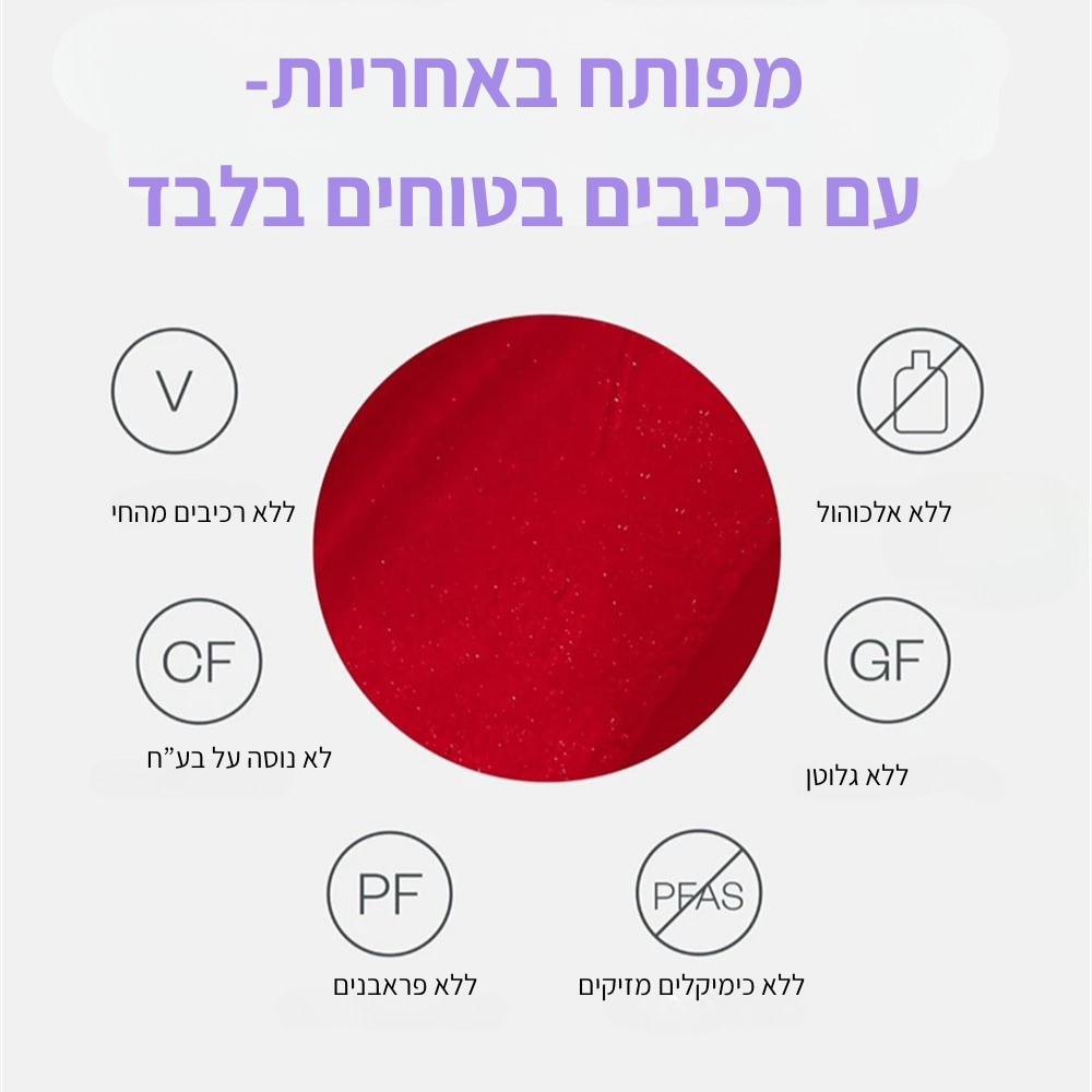 LIPURE- לשפתיים שלך מגיע יותר.